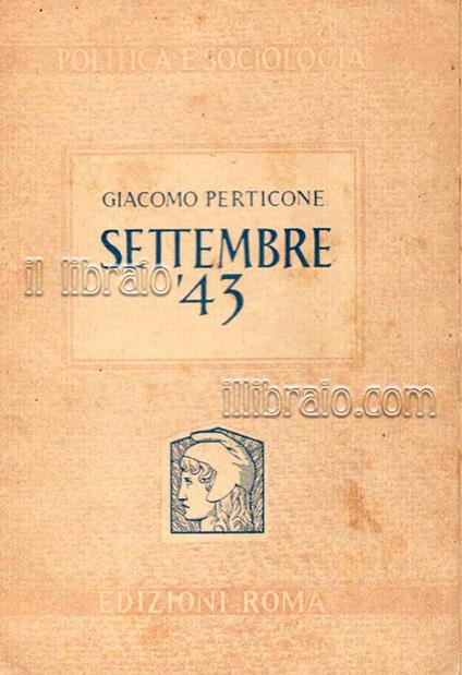 Settembre ‘43 - copertina