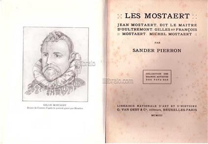 Les Mostaert. Jean Mostaert, dit le Maître d'Oultremont, Gilles et François Mostaert, Michel Mostaert - copertina