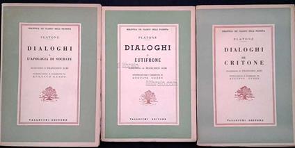 Dialoghi - Platone - copertina