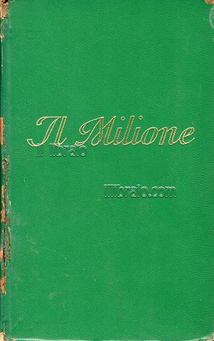 Il milione - M. Polo - copertina