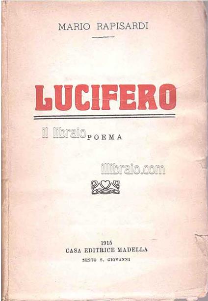 Lucifero - copertina