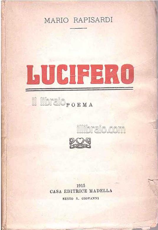 Lucifero - copertina