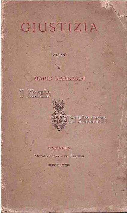 Giustizia - copertina