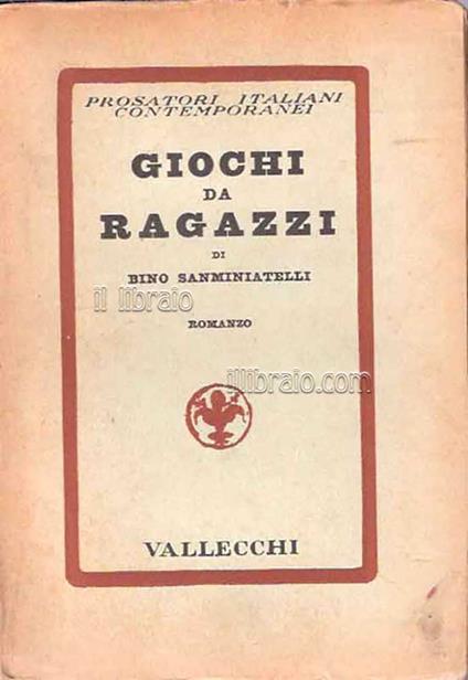 Giochi da ragazzi - copertina