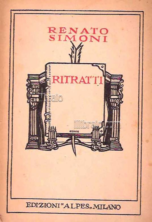 Ritratti - copertina