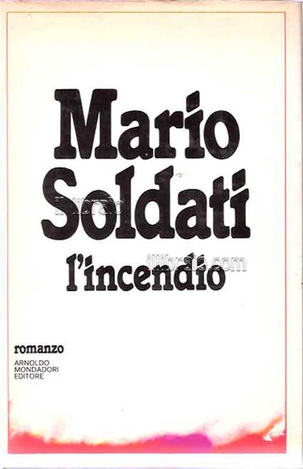 L' incendio - copertina