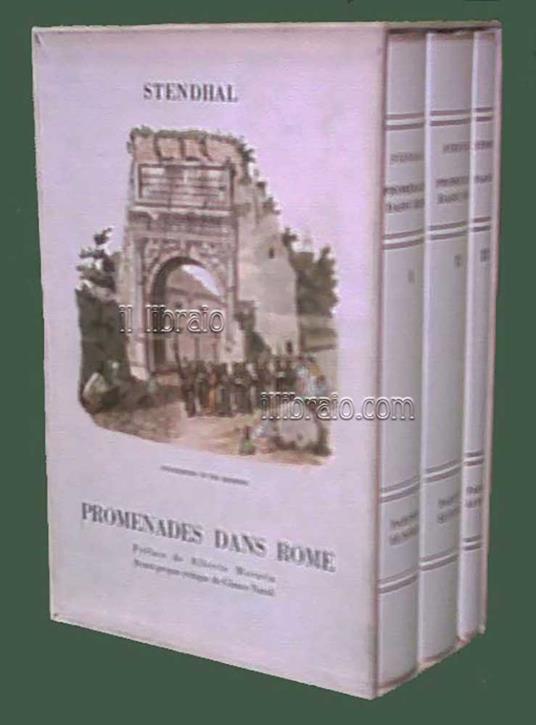 Promenades dans Rome - Stendhal - copertina