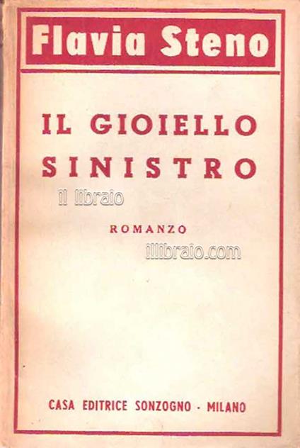 Il gioiello sinistro - copertina