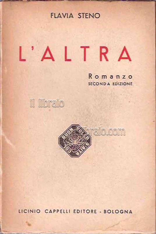 L' altra - copertina