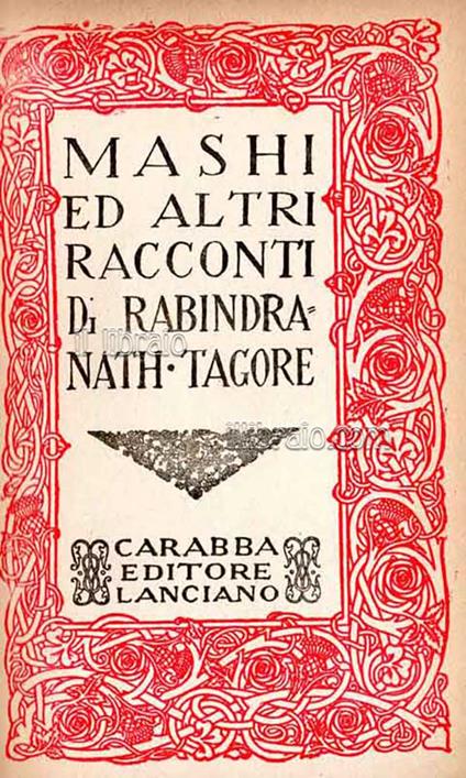 Mashi ed altri racconti - copertina