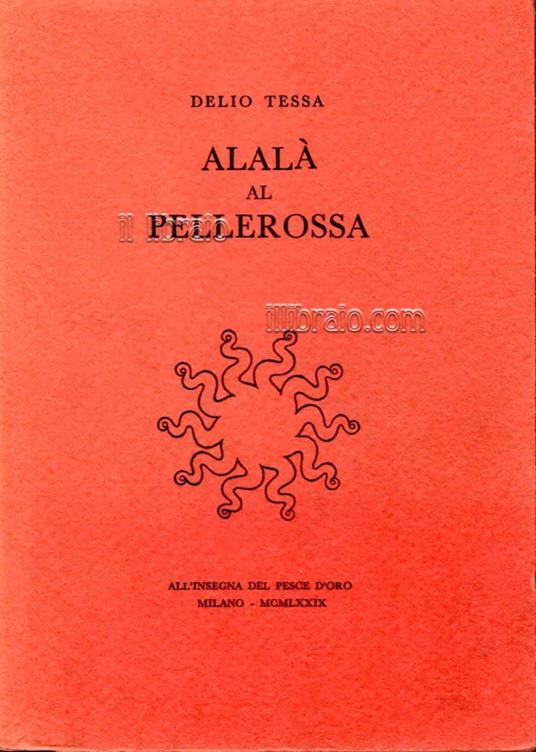 Alalà al Pellerossa - copertina