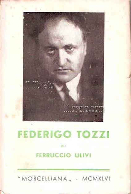Federigo Tozzi - copertina