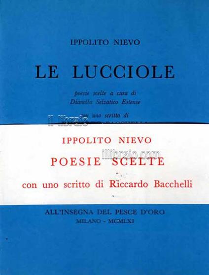 Le lucciole - copertina