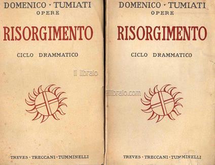 Risorgimento (ciclo drammatico) - copertina