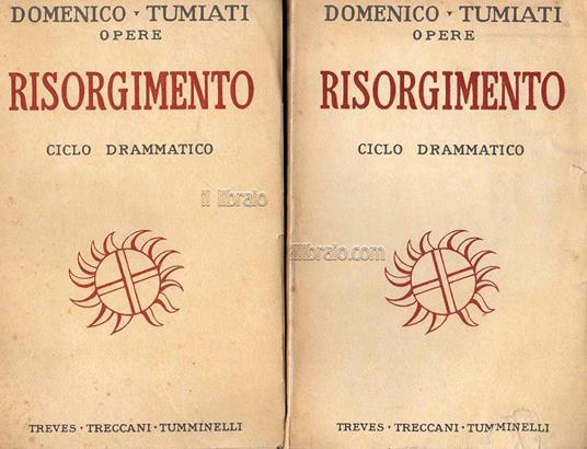 Risorgimento (ciclo drammatico) - copertina