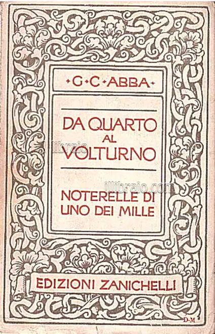 Da Quarto al Volturno. Noterelle di uno dei mille - copertina