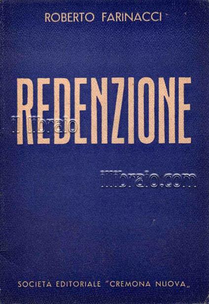 Redenzione - copertina