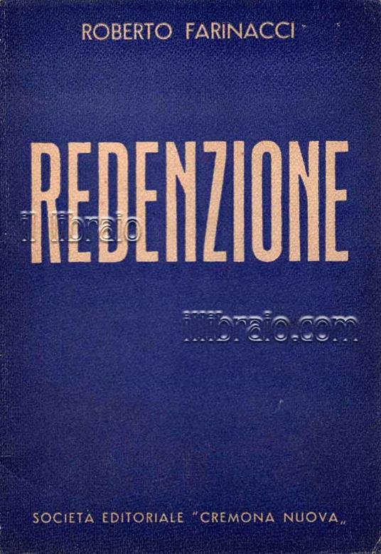 Redenzione - copertina