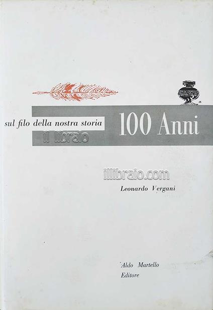 Cento anni sul filo della nostra storia (1856-1956) - copertina