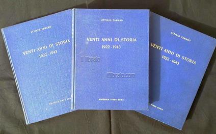 Venti anni di storia 1922-1943 - copertina