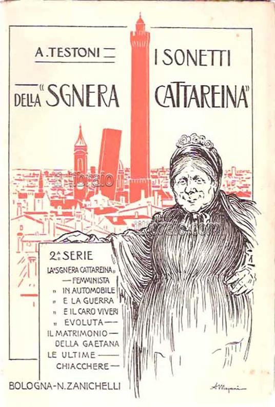 I sonetti delle sgnera Cattareina - copertina