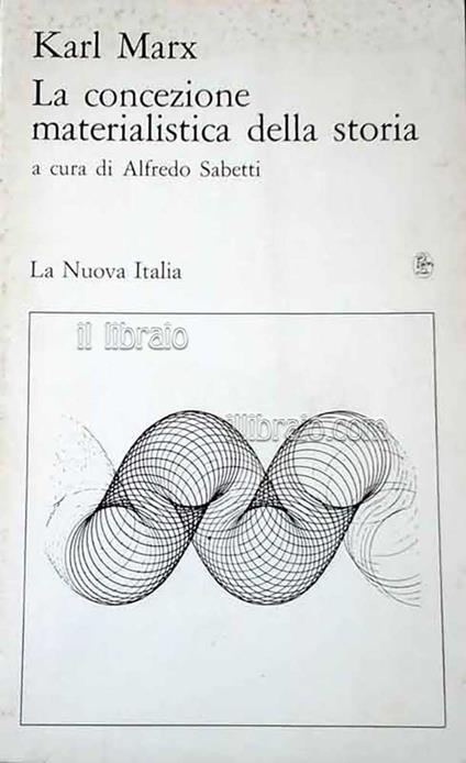 La concezione materialistica della storia - copertina