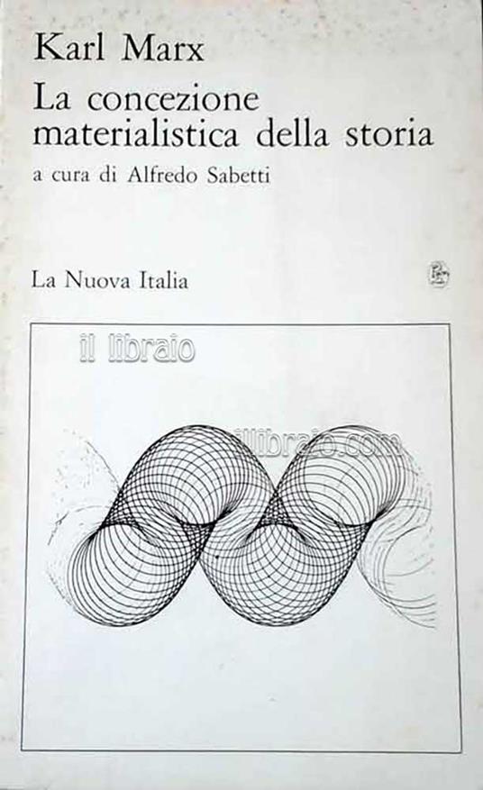 La concezione materialistica della storia - copertina