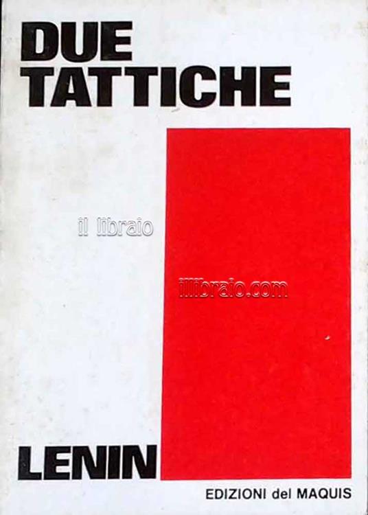 Due tattiche - copertina