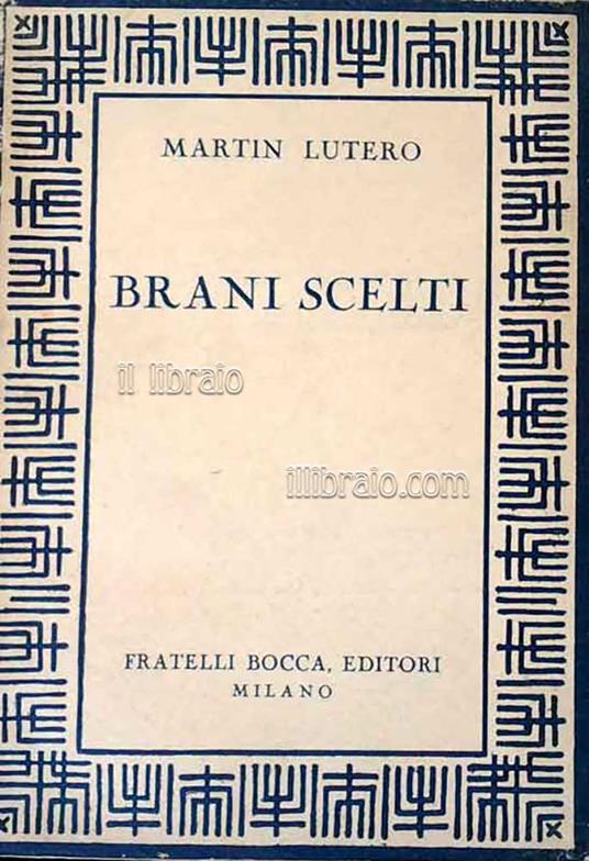 Brani scelti - copertina