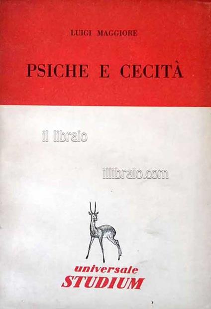Psiche e cecità - copertina