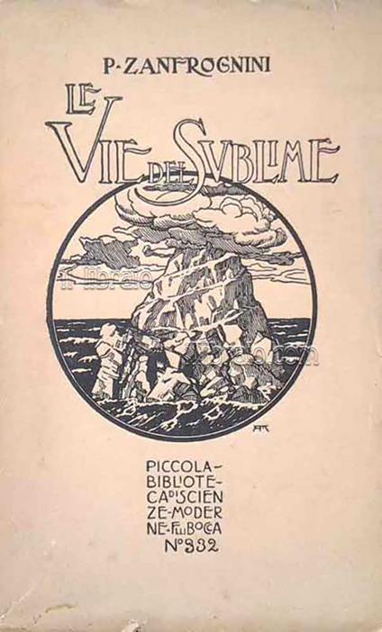 Le vie del sublime - copertina