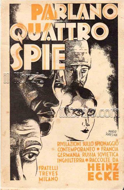 Parlano quattro spie - copertina
