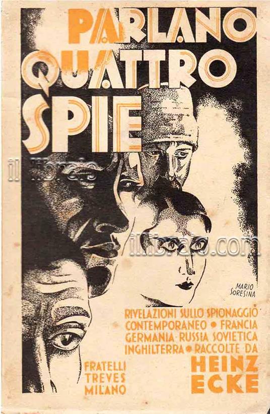 Parlano quattro spie - copertina