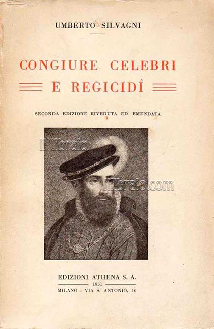 Congiure celebri e regicidi - copertina