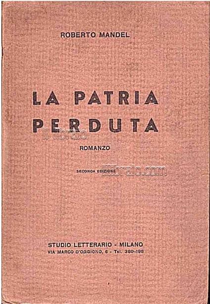 La patria perduta - R. Mandel - copertina