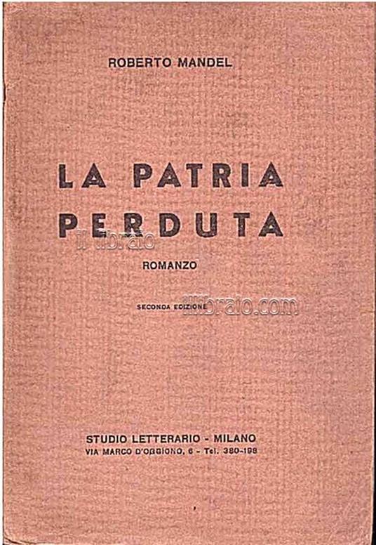 La patria perduta - R. Mandel - copertina