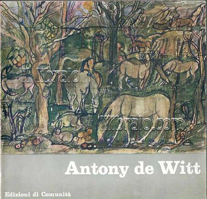 Antony de Witt - copertina