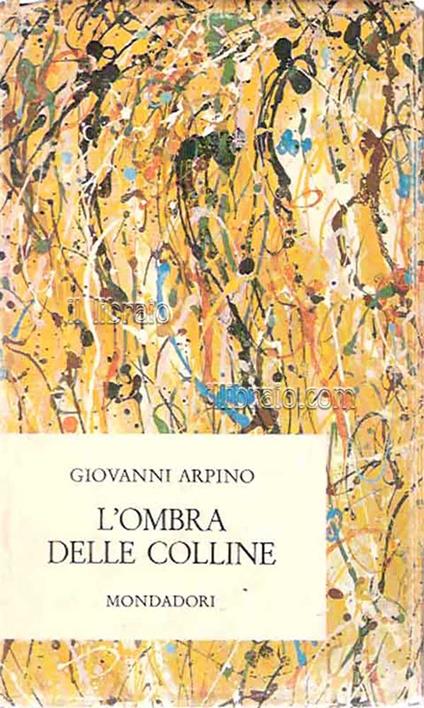 L' ombra delle colline - copertina