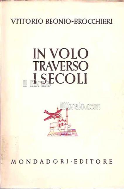In volo traverso i secoli - copertina