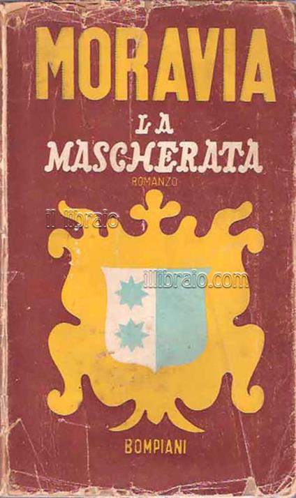La mascherata - Alberto Moravia - copertina