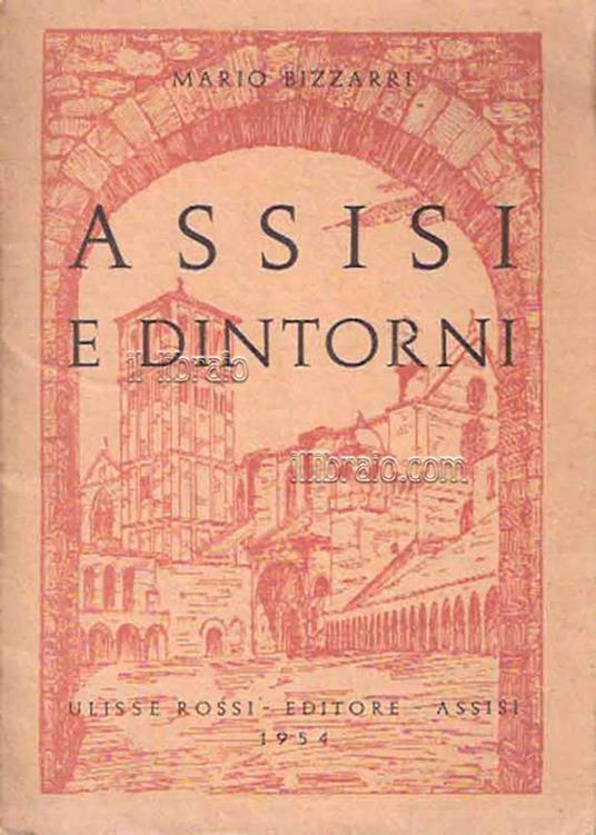 Assisi e dintorni - M. Bizzarri - copertina