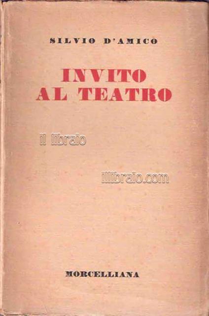 Invito al teatro - copertina