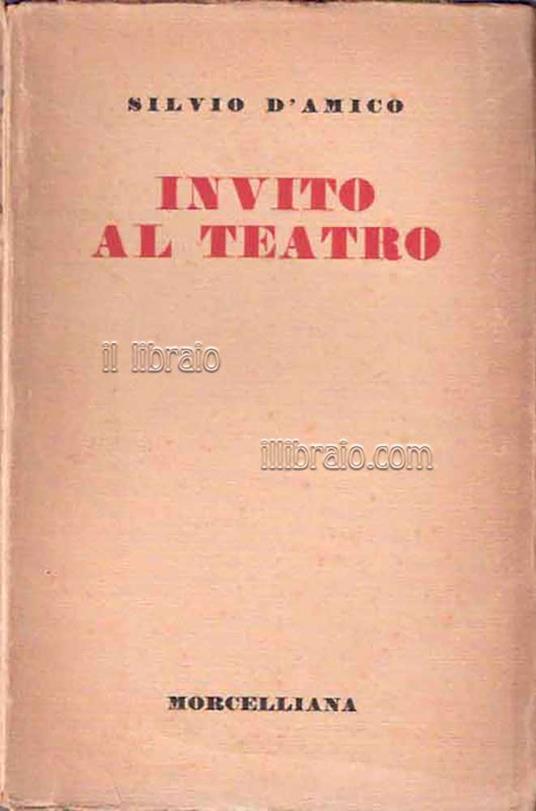Invito al teatro - copertina