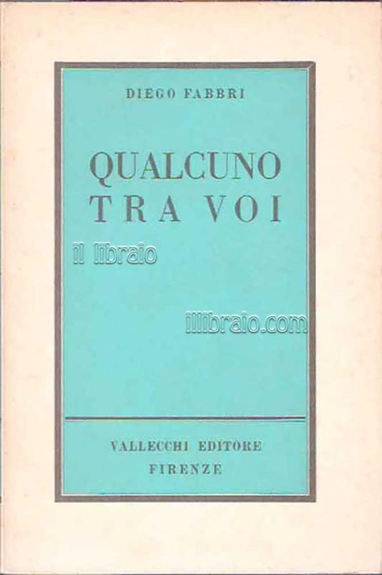Qualcuno tra voi. Originale televisivo - copertina