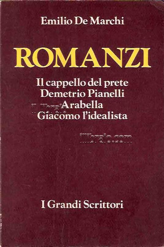 Romanzi - copertina