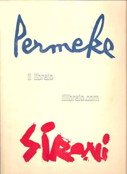 Permeke (Constant) Sironi (Mario) - copertina