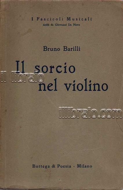 Il sorcio nel violino - copertina