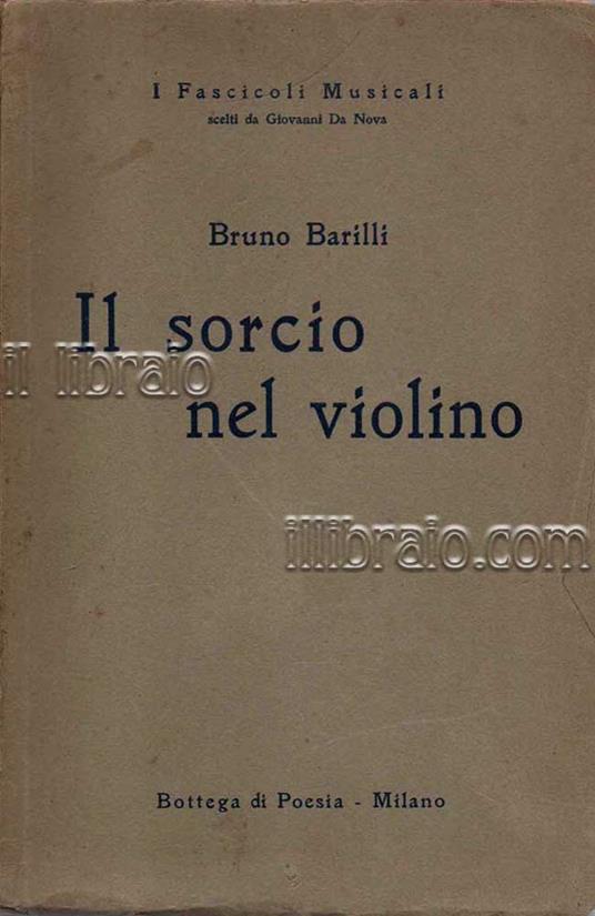Il sorcio nel violino - copertina