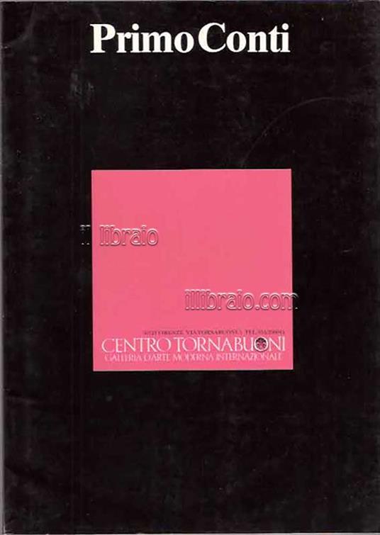 Primo Conti. Opere recenti - copertina