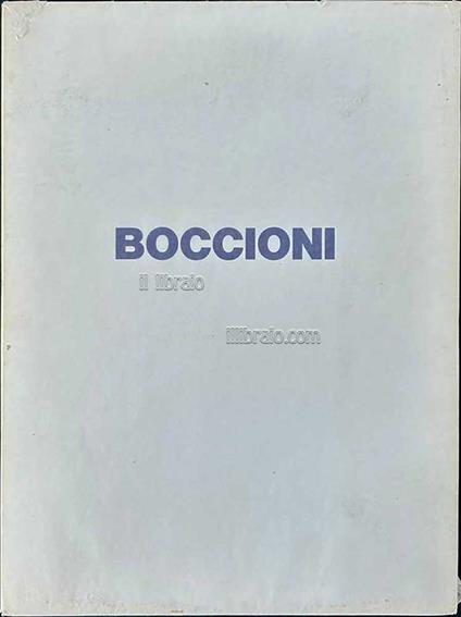Boccioni - copertina